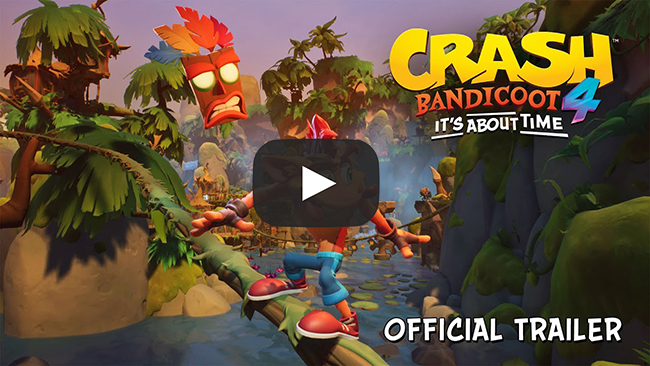 Crash Bandicoot 4: It's About Time officially announced with debut trailer